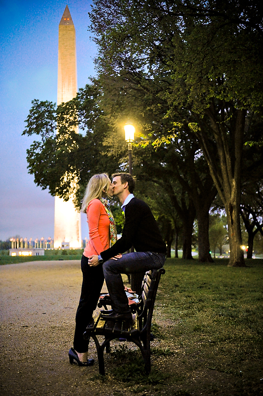 National Monument engagement photography