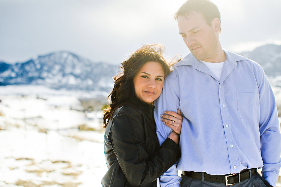 Rocky Mountain engagement photos