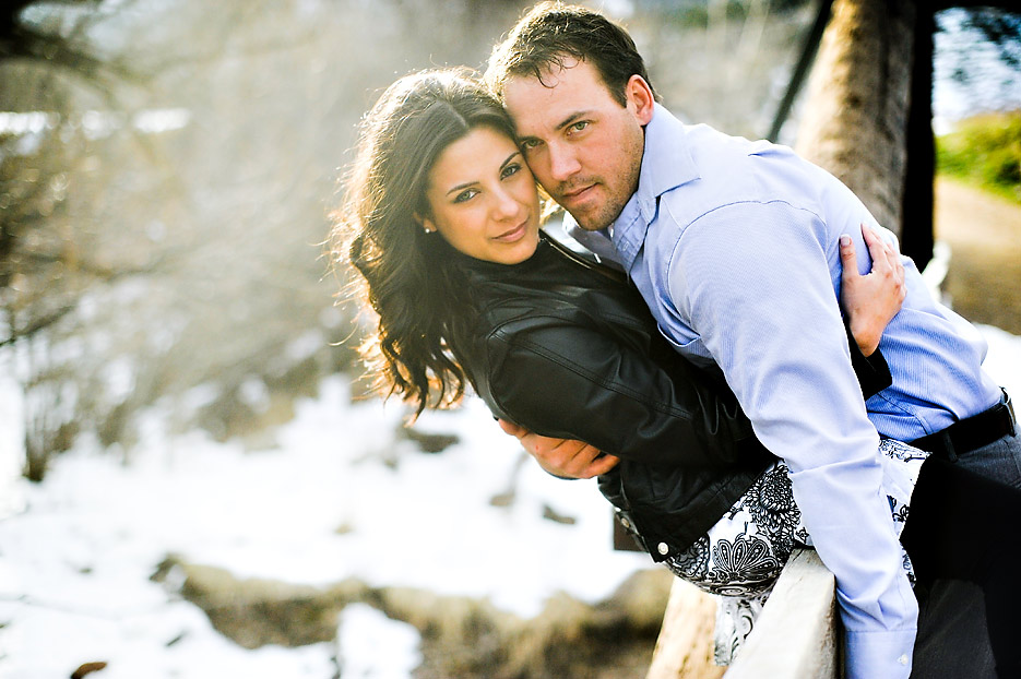 Engagement photos in nature