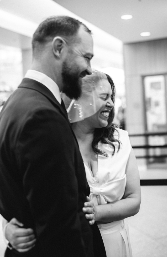 Just married - Denver Courthouse Wedding